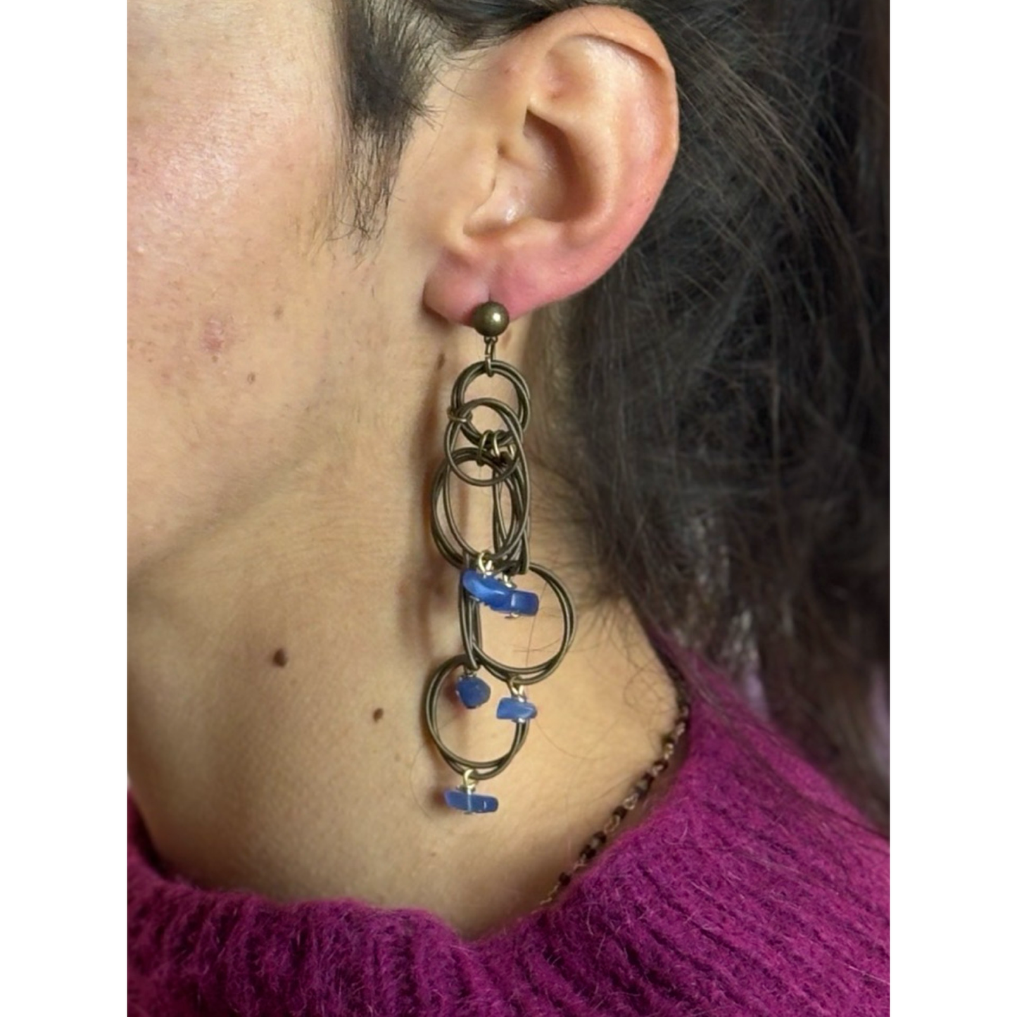 Orecchini Taho Tanzanite