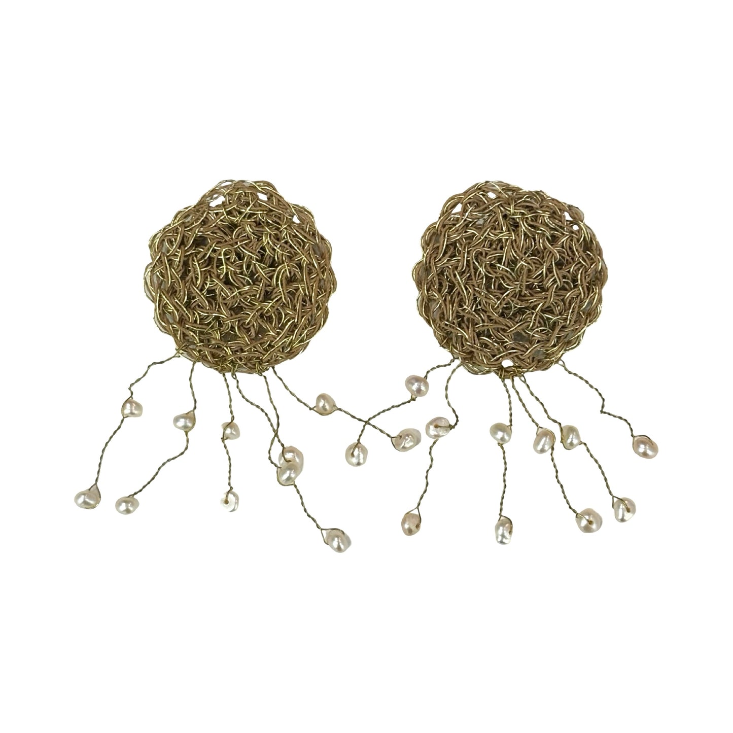 Orecchini Medusa Perle di Fiume