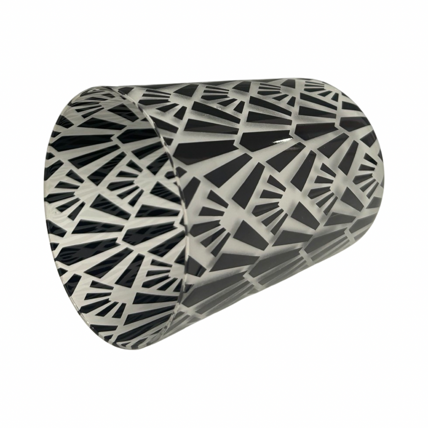 Lucerna Deco Black glass