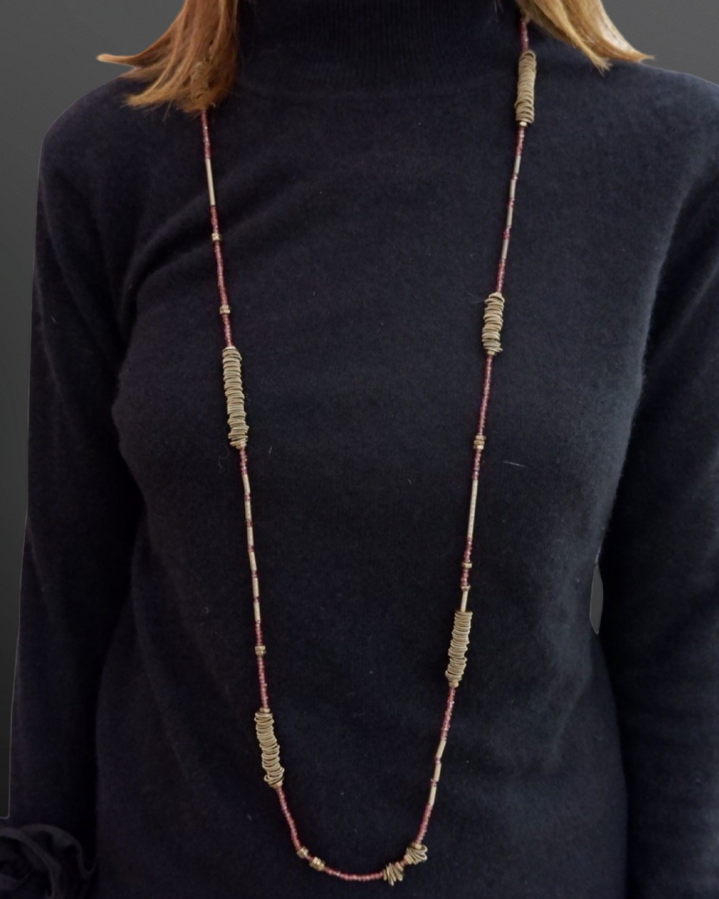 Collana Maorc Granato