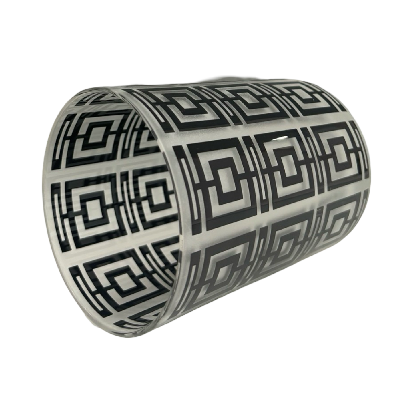 Deco Quadro Black glass