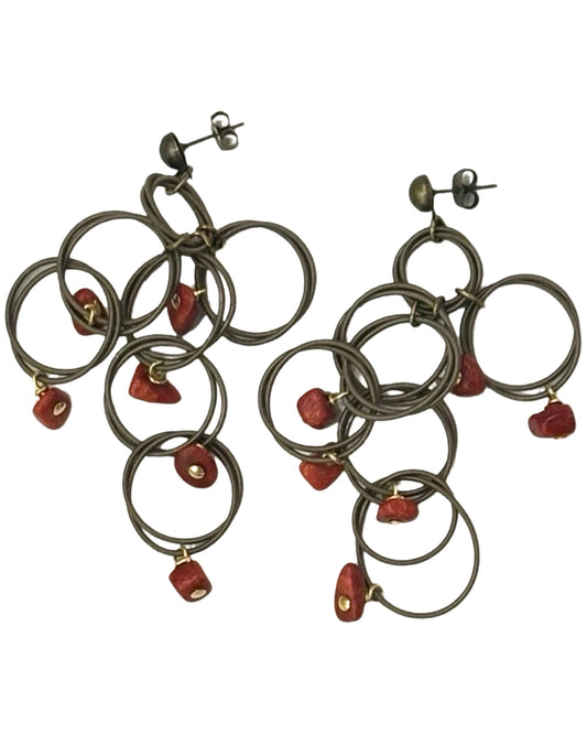 Orecchini Taho Coralli