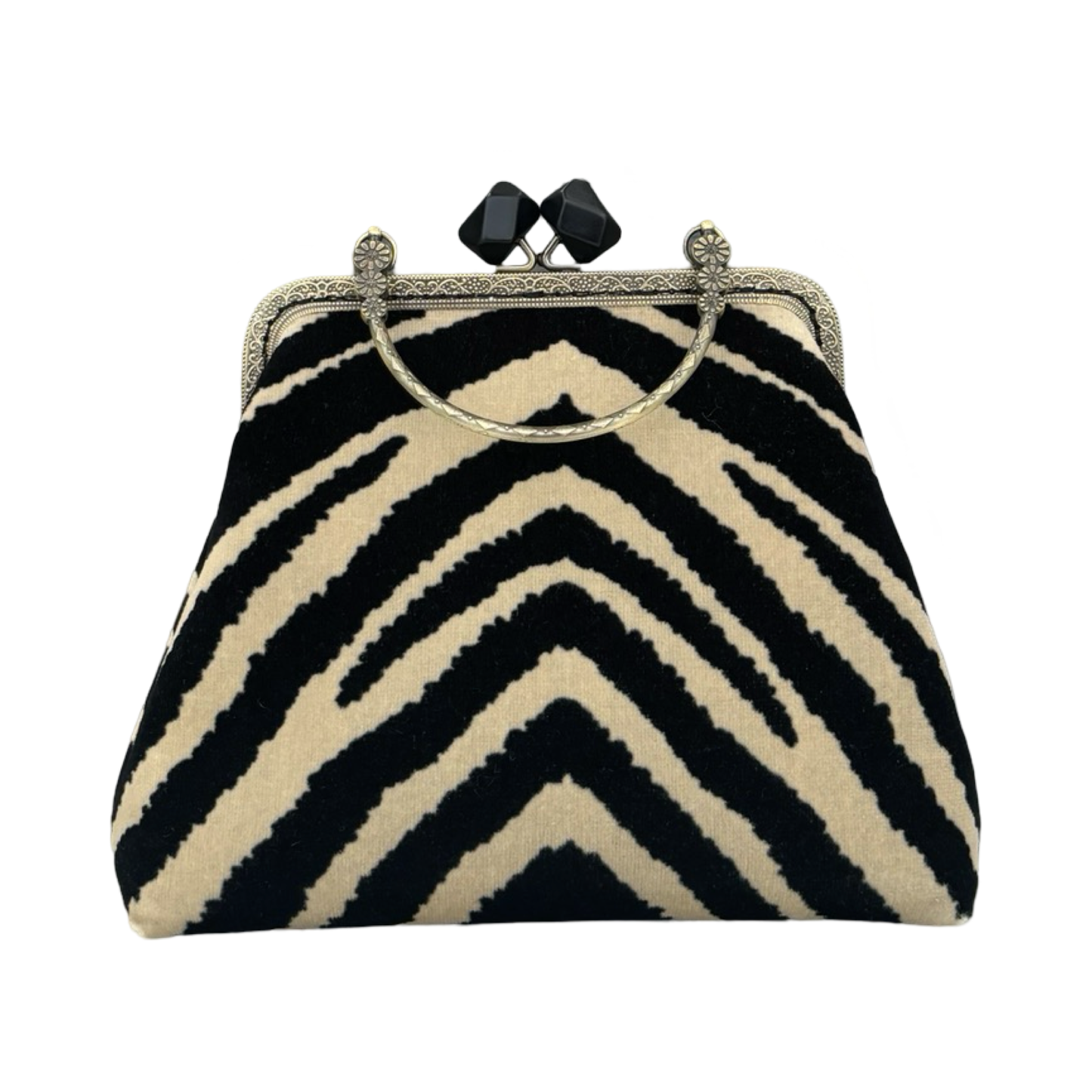 Cecilia Velvet Zebra