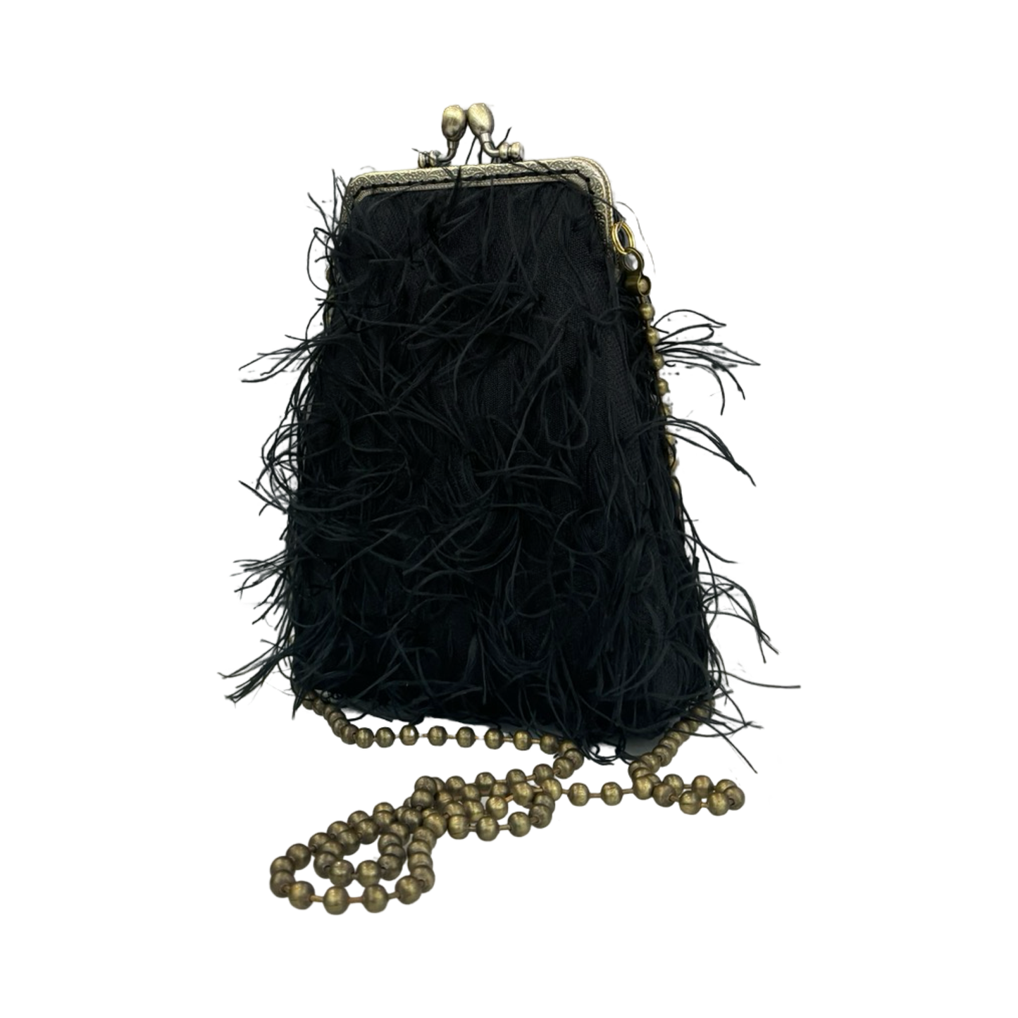 Giulia Feather Black