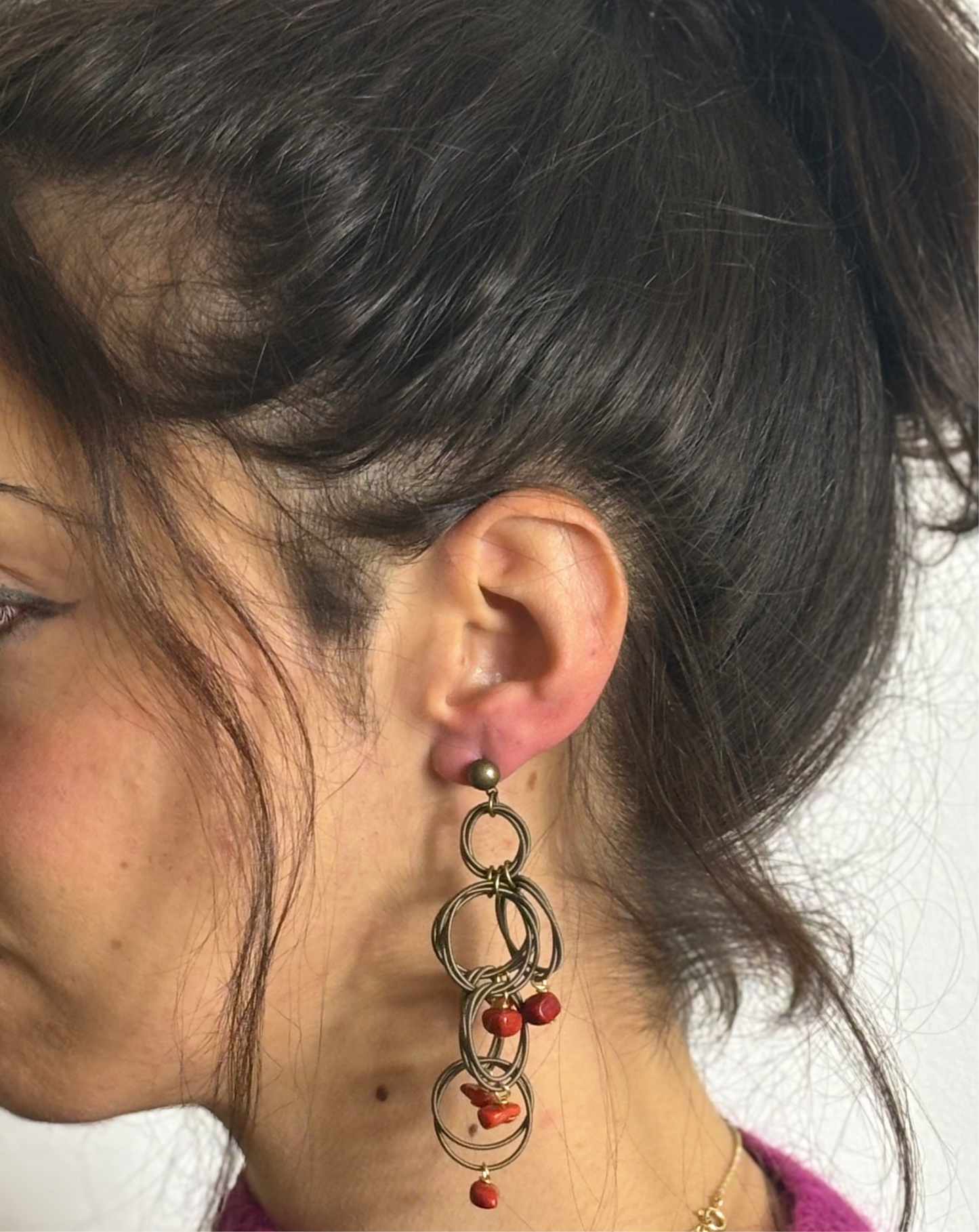 Orecchini Taho Coralli