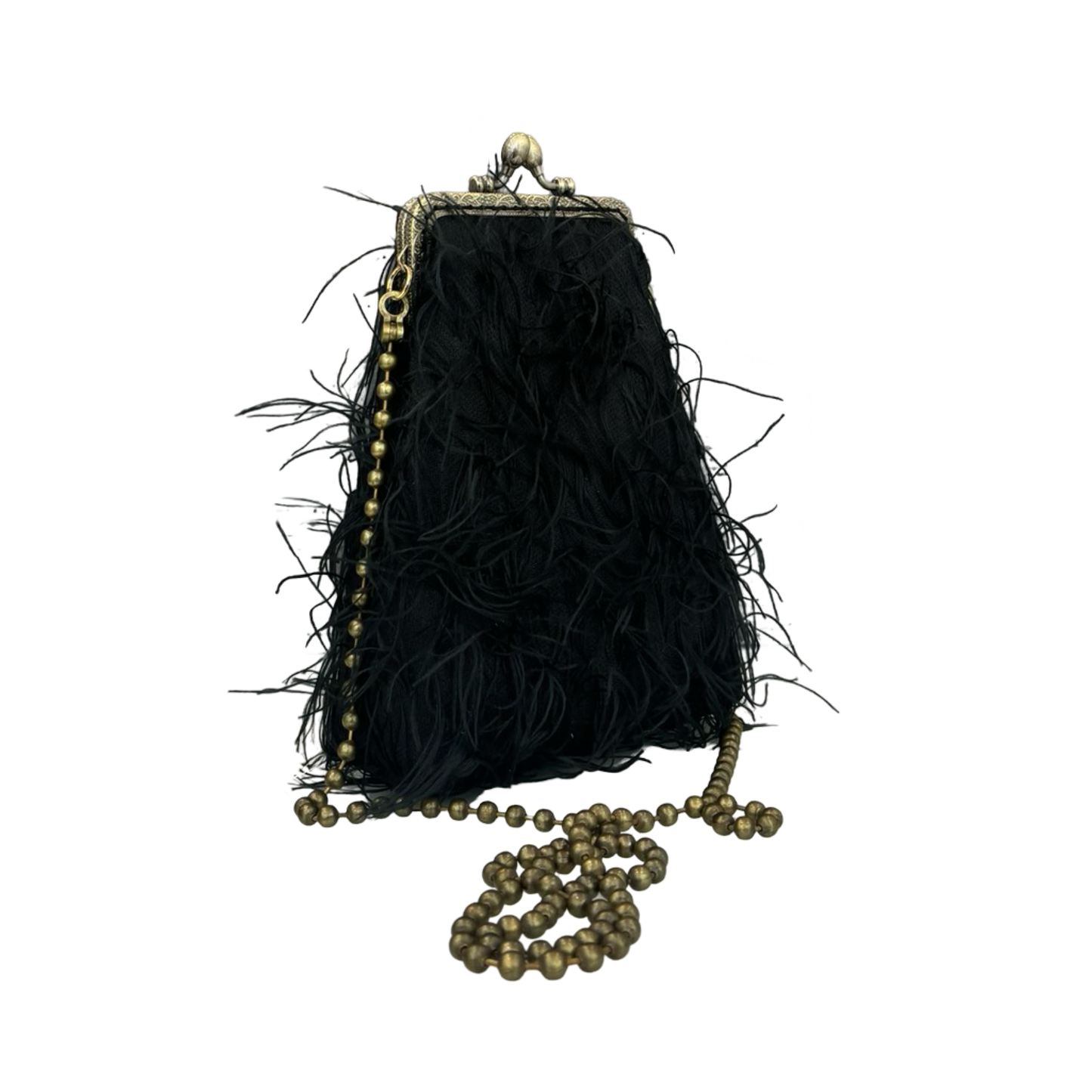 Giulia Feather Black