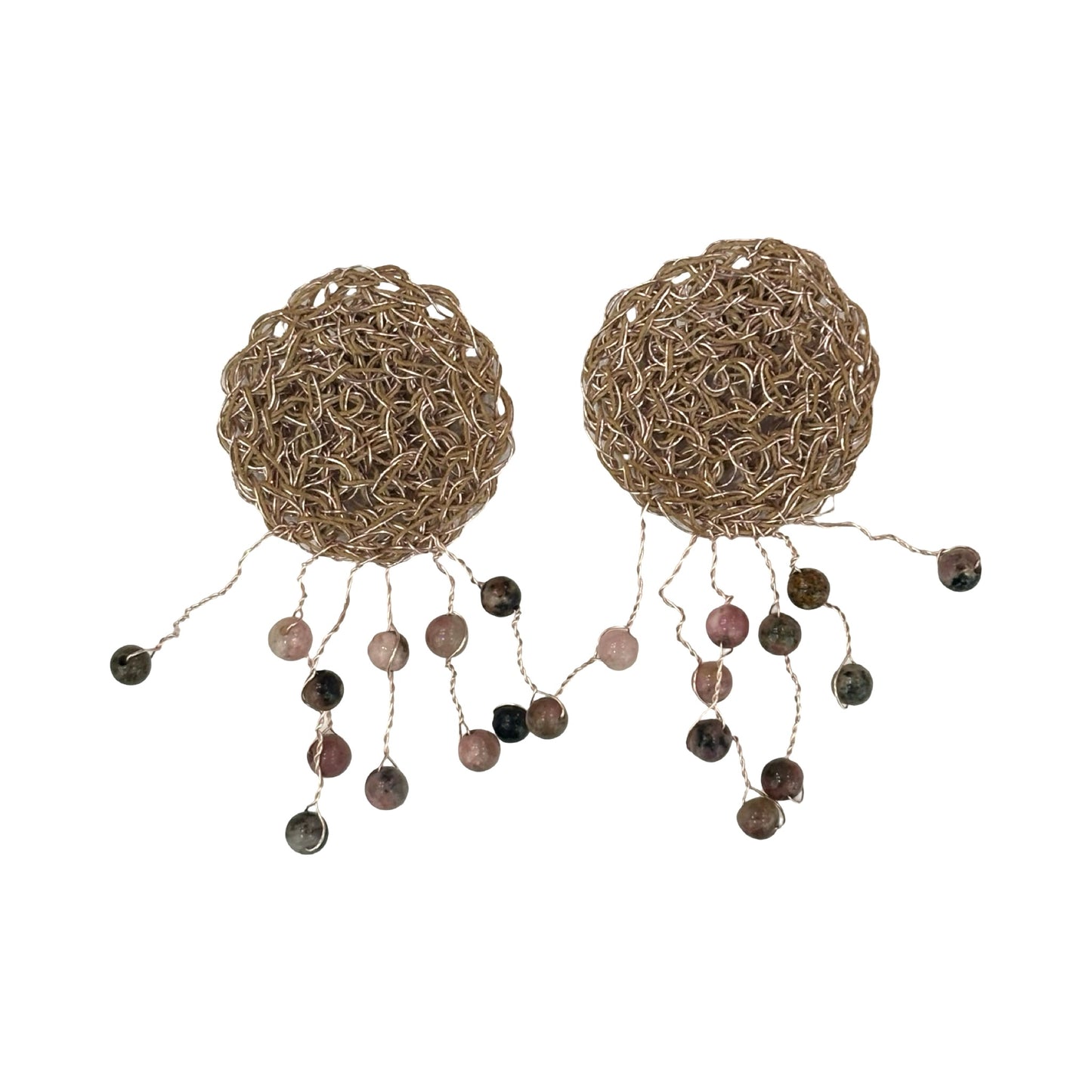 Orecchini Medusa Corniola