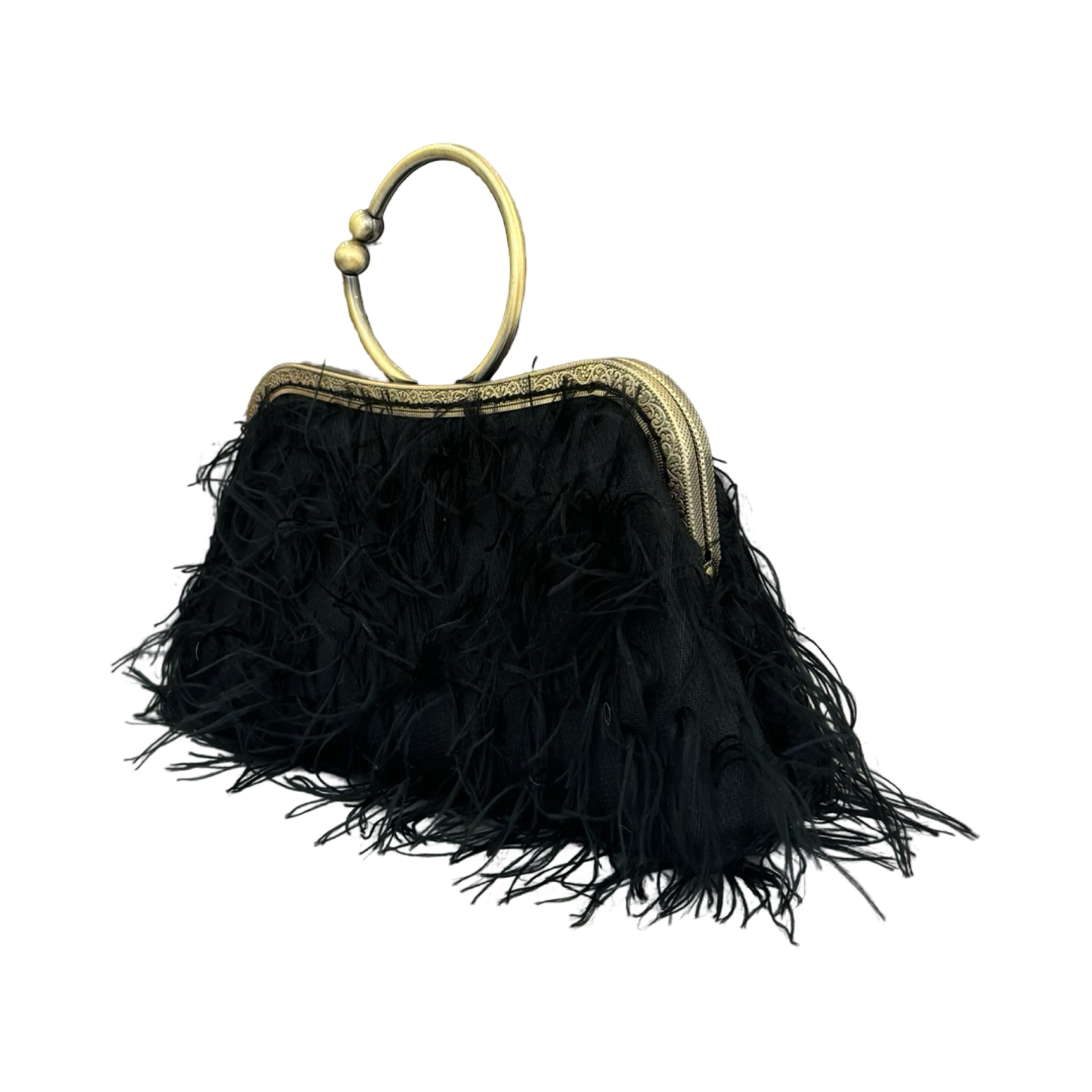 Matilde Feather Black
