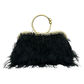 Matilde Feather Black